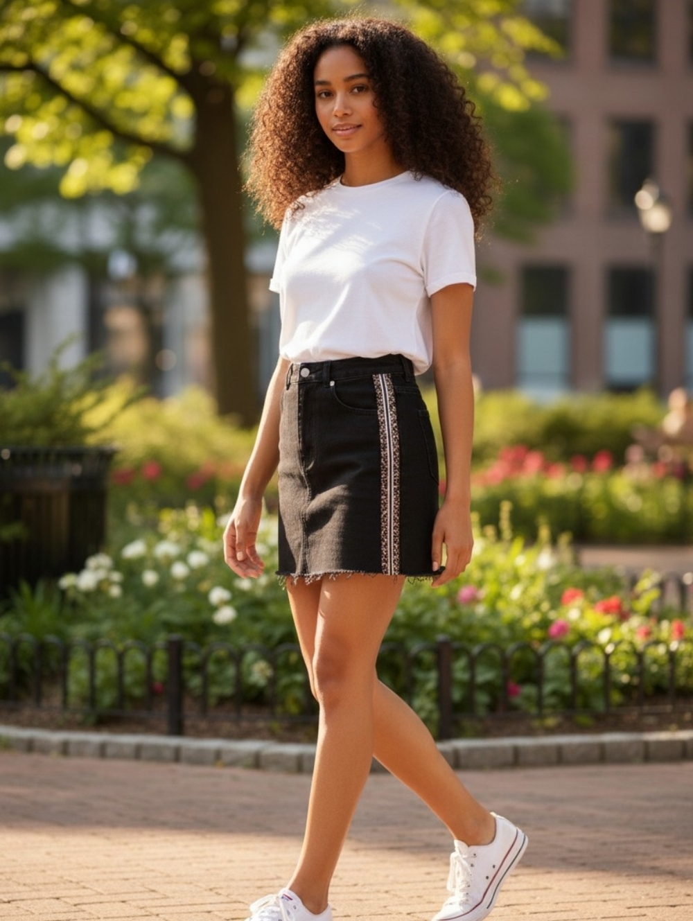 EUC TopShop Moto Size 2 Black Distressed And Frayed Miniskirt
